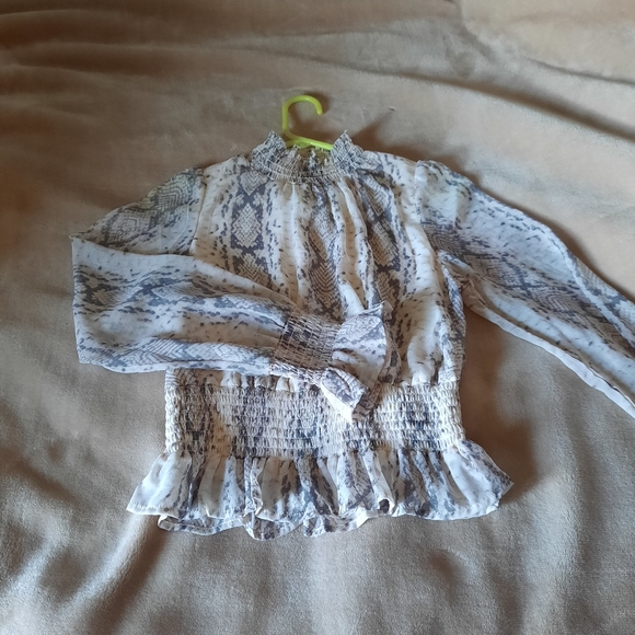 Japna brand size small worn maybe twice snake skin patterned muted tones. - Picture 2 of 4